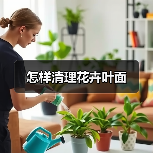怎样清理花卉叶面（图1）