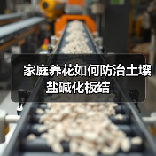 家庭养花如何防治土壤盐碱化板结（图3）