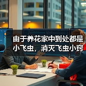 由于养花家中到处都是小飞虫,消灭飞虫小窍门有哪些(图1) 由于养花家中到处都是小飞虫,消灭飞虫小窍门有哪些(图1)
