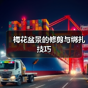 梅花盆景的修剪与绑扎技巧（图1）