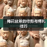 梅花盆景的修剪与绑扎技巧（图4）