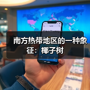 南方热带地区的一种象征:椰子树(图2) 南方热带地区的一种象征:椰子树(图2)