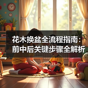 花木换盆全流程指南：前中后关键步骤全解析（图4）
