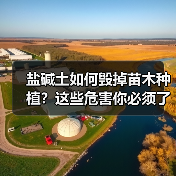 盐碱土如何毁掉苗木种植?这些危害你必须了解(图2) 盐碱土如何毁掉苗木种植?这些危害你必须了解(图2)