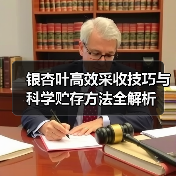 银杏叶高效采收技巧与科学贮存方法全解析(图1) 银杏叶高效采收技巧与科学贮存方法全解析(图1)