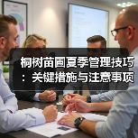 桐树夏季如何高效管理？关键养护要点全解析