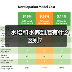 水培和水养到底有什么区别?(图1) 水培和水养到底有什么区别?(图1)