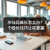 水仙花疯长怎么办?3个控长技巧让花更美(图3) 水仙花疯长怎么办?3个控长技巧让花更美(图3)