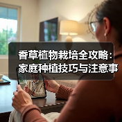香草植物栽培全攻略:家庭种植技巧与注意事项(图4) 香草植物栽培全攻略:家庭种植技巧与注意事项(图4)
