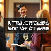 树干钻孔注药防虫怎么操作?省药省工高效防治技巧(图1) 树干钻孔注药防虫怎么操作?省药省工高效防治技巧(图1)