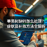 苹果树缺钙怎么处理?症状及补救方法全解析(图4) 苹果树缺钙怎么处理?症状及补救方法全解析(图4)