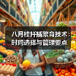 八月桂扦插繁育技术：时间选择与管理要点