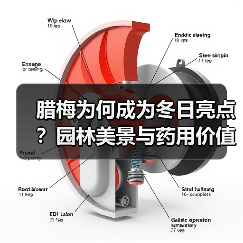 腊梅为何成为冬日亮点？园林美景与药用价值全解析（图1）