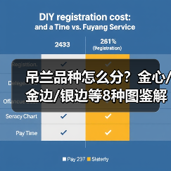 吊兰品种怎么分?金心/金边/银边等8种图鉴解析(图4) 吊兰品种怎么分?金心/金边/银边等8种图鉴解析(图4)