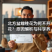 北方盆栽桂花为何不开花?原因解析与科学养护方法(图3) 北方盆栽桂花为何不开花?原因解析与科学养护方法(图3)