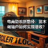 电商助农新路径:苗木栽培户如何实现增收?(图2) 电商助农新路径:苗木栽培户如何实现增收?(图2)