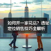 如何开一家花店?选址定位销售技巧全解析(图2) 如何开一家花店?选址定位销售技巧全解析(图2)