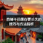 自制干花保存更长久的技巧与方法解析(图4) 自制干花保存更长久的技巧与方法解析(图4)