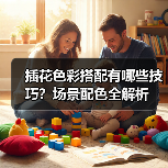 插花色彩搭配有哪些技巧?场景配色全解析(图2) 插花色彩搭配有哪些技巧?场景配色全解析(图2)