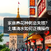 家庭养花种树总失败？土壤浇水如何正确操作？（图1）