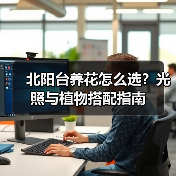 北阳台养花怎么选?光照与植物搭配指南(图2) 北阳台养花怎么选?光照与植物搭配指南(图2)