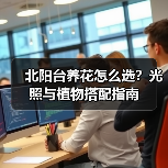 北阳台养花怎么选?光照与植物搭配指南(图3) 北阳台养花怎么选?光照与植物搭配指南(图3)