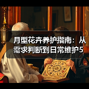 月型花卉养护指南:从需求判断到日常维护5大方法(图3) 月型花卉养护指南:从需求判断到日常维护5大方法(图3)