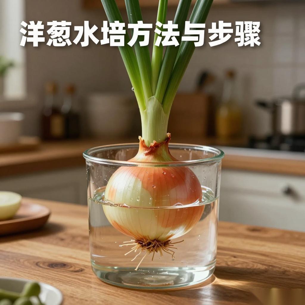 洋葱水培方法与步骤，轻松在家种植发芽-美典花卉云巢