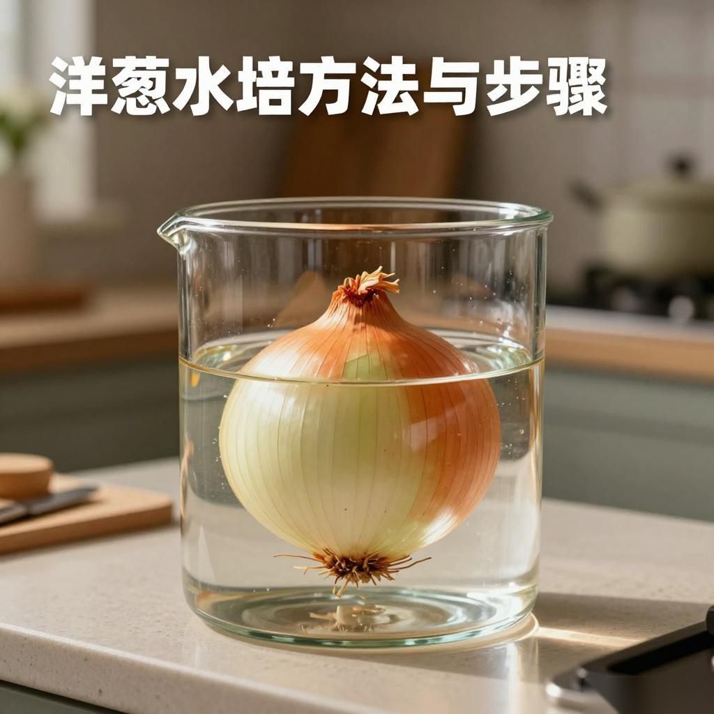 洋葱水培方法与步骤,轻松在家种植发芽-美典花卉云巢