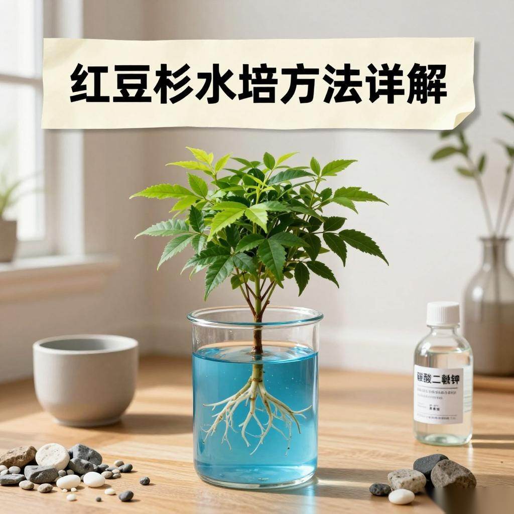 红豆杉水培方法详解,轻松掌握养护要点与技巧-美典花卉云巢
