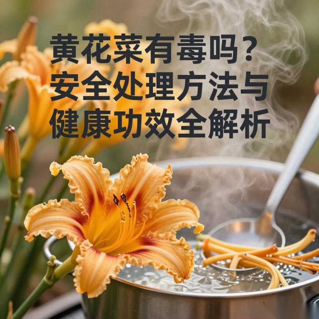黄花菜有毒吗?安全处理方法与健康功效全解 黄花菜有毒吗?安全处理方法与健康功效全解