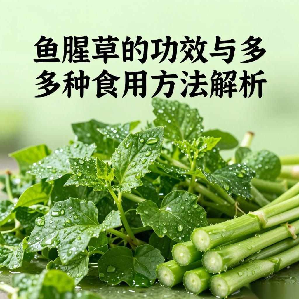 鱼腥草的功效与多种食用方法解析-美典花卉 鱼腥草的功效与多种食用方法解析-美典花卉