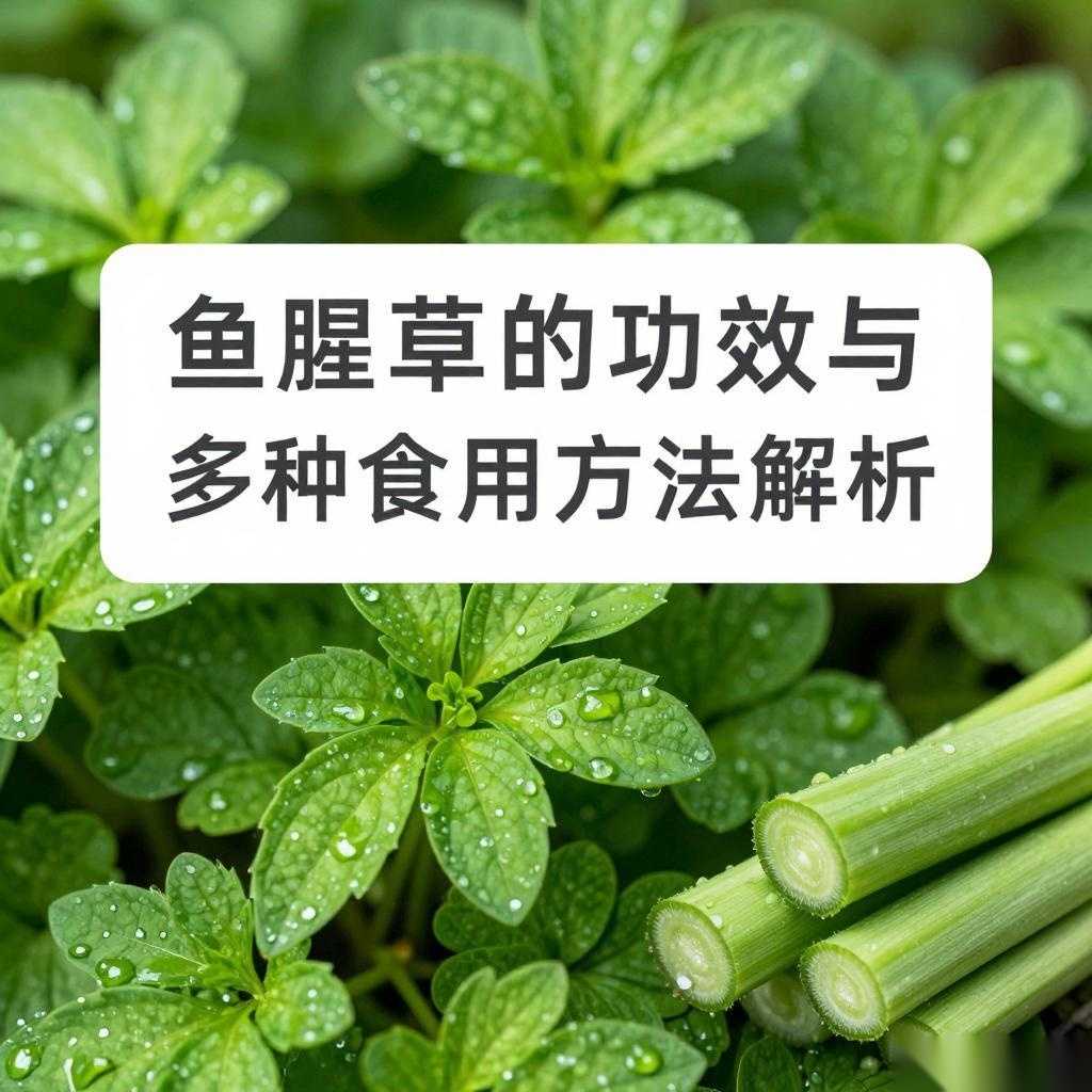 鱼腥草的功效与多种食用方法解析-美典花卉云巢