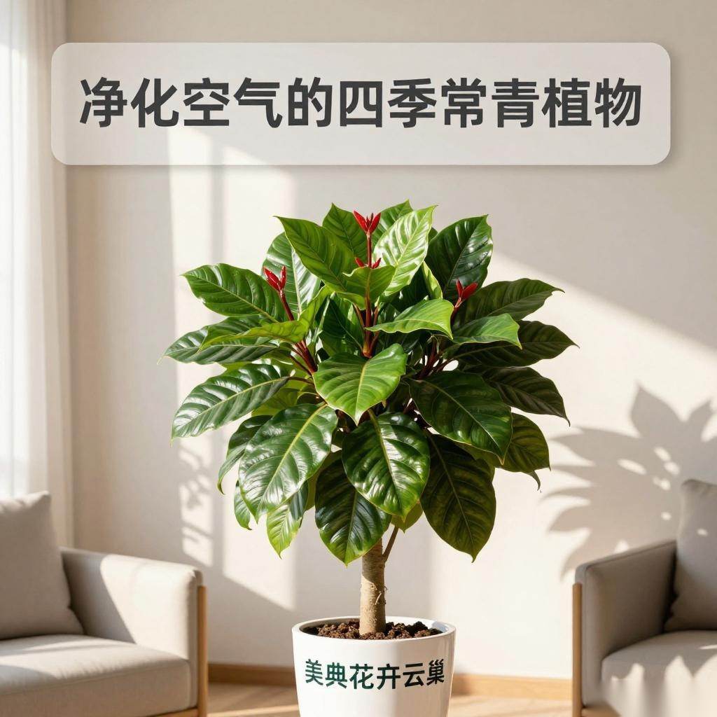 净化空气的四季常青植物,点缀家居热带风情-美典花卉云巢