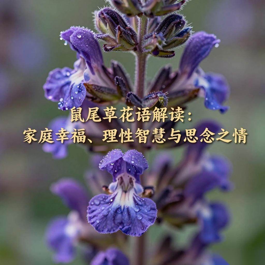 鼠尾草花语解读:家庭幸福、理性智慧与思念 鼠尾草花语解读:家庭幸福、理性智慧与思念