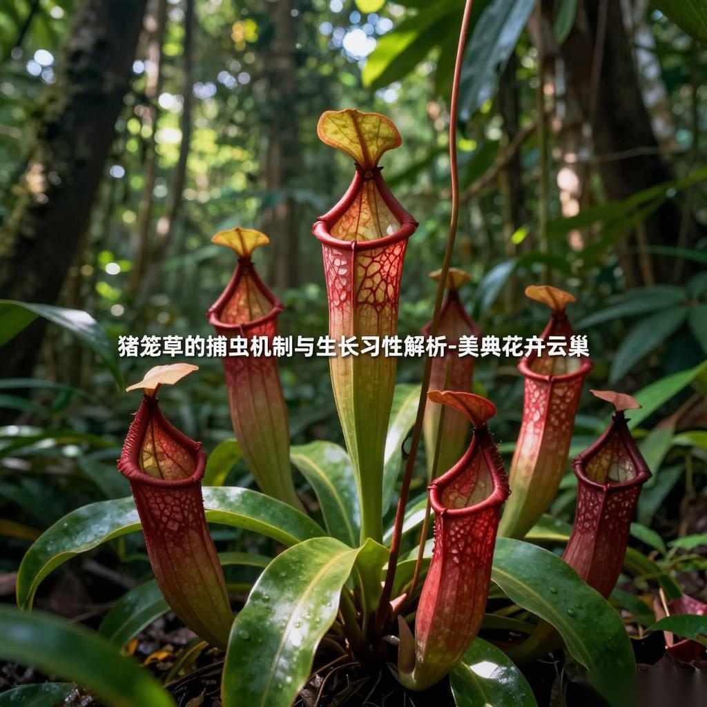 猪笼草的捕虫机制与生长习性解析-美典花卉云巢