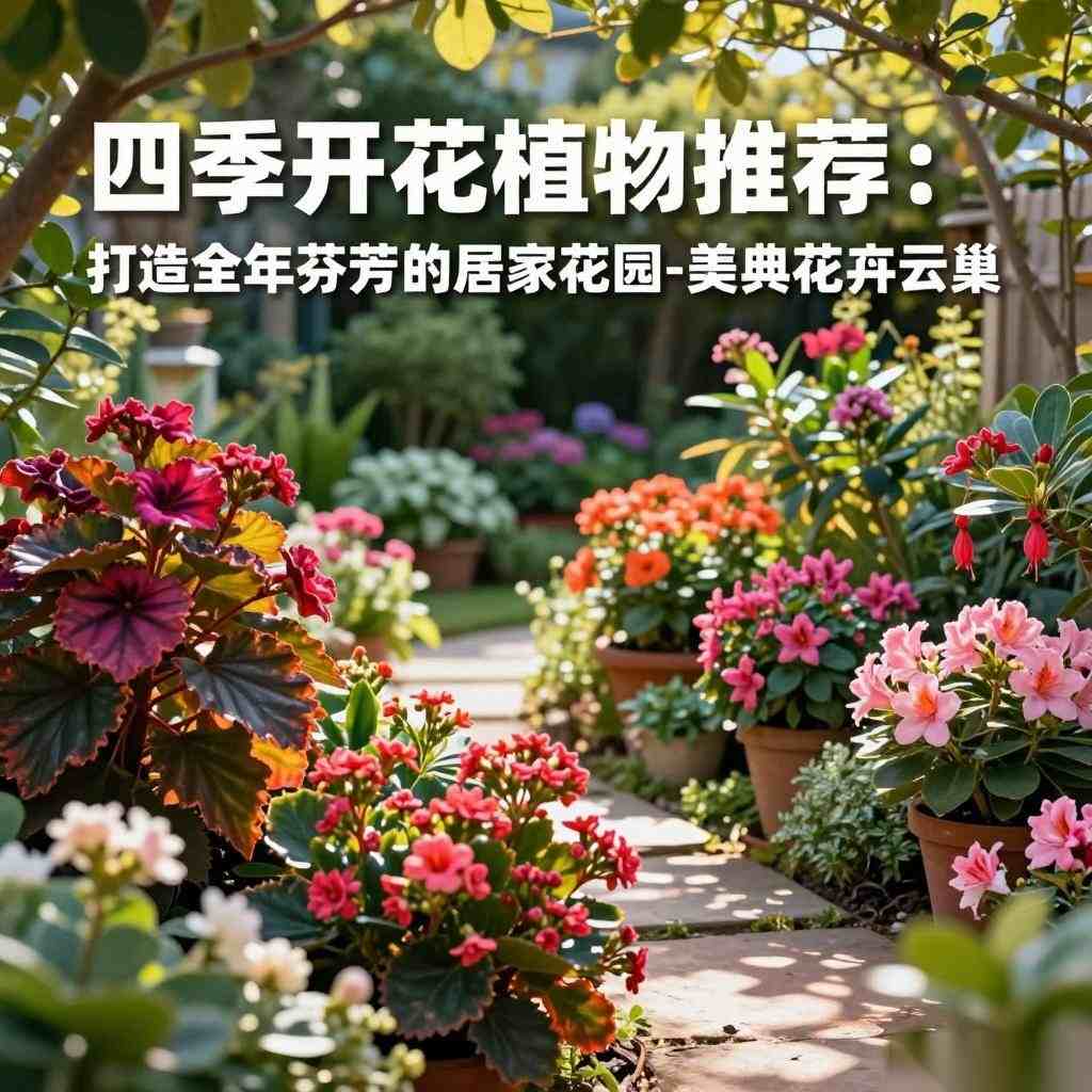 四季开花植物推荐：打造全年芬芳的居家花园-美典花卉云巢