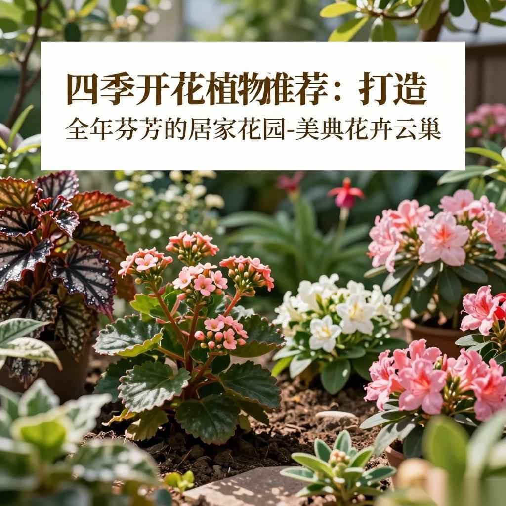 四季开花植物推荐:打造全年芬芳的居家花园-美典花卉云巢