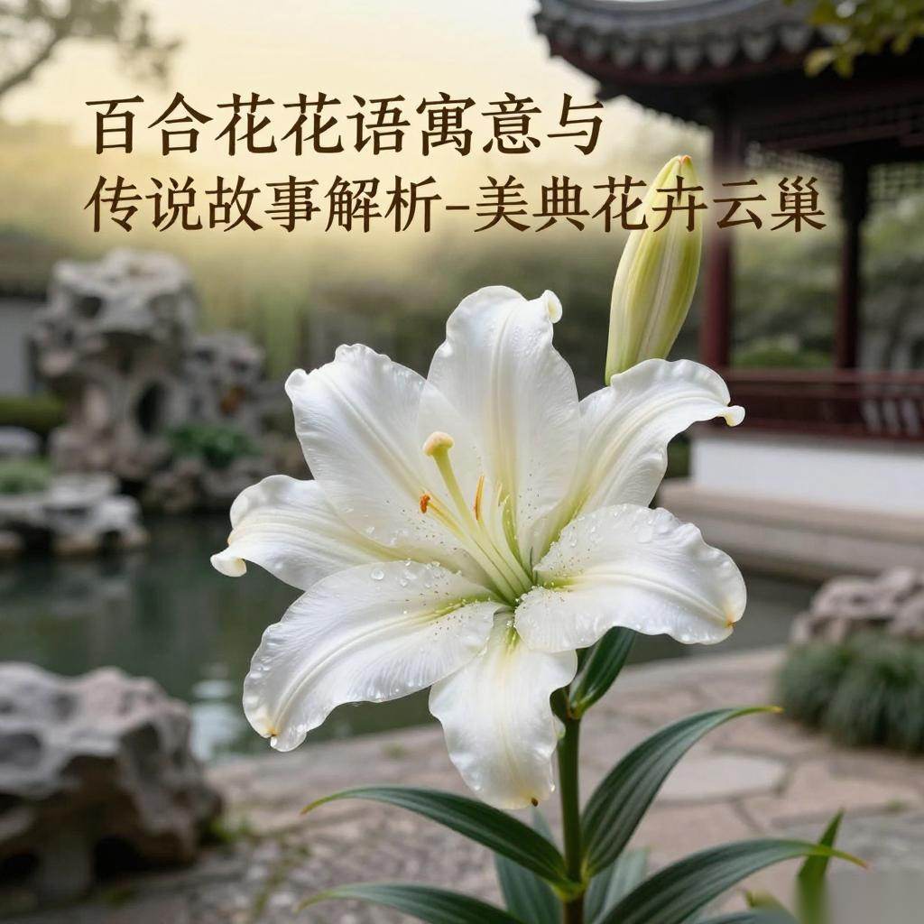 百合花花语寓意与传说故事解析-美典花卉云巢