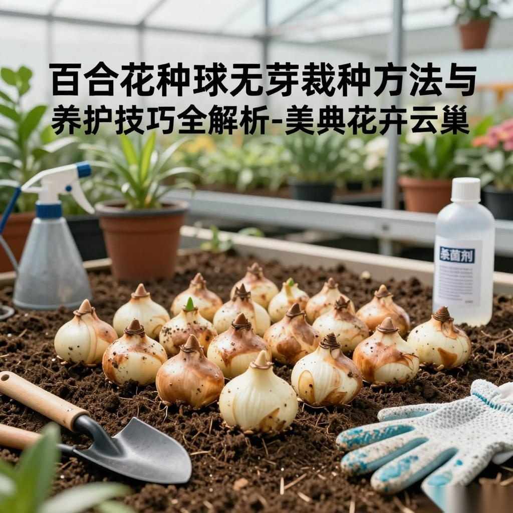 百合花种球无芽栽种方法与养护技巧全解析-美典花卉云巢