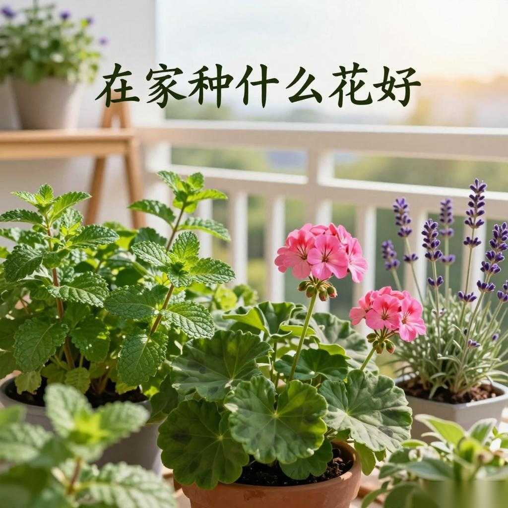 在家种什么花好