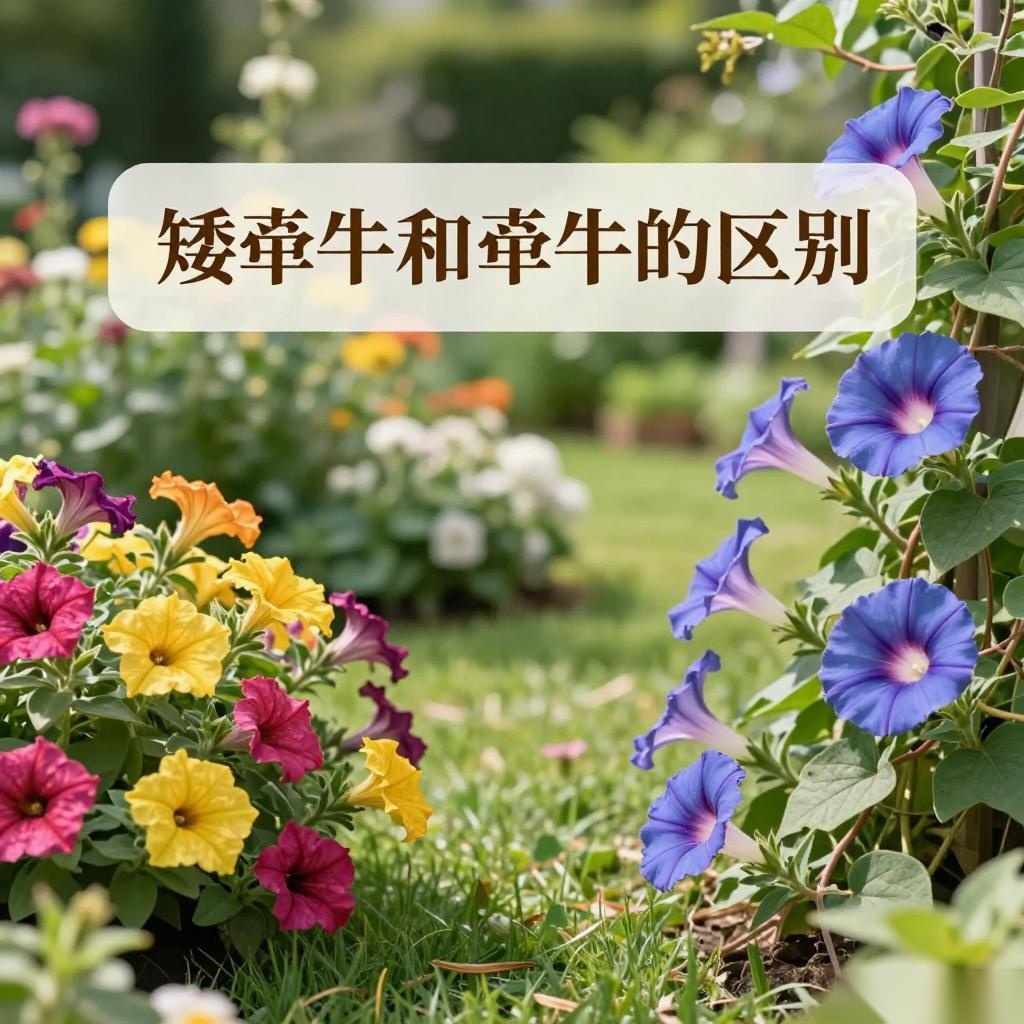 矮牵牛和牵牛的区别