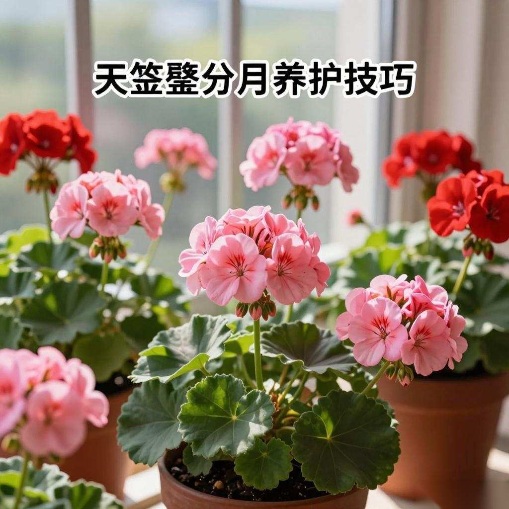 天竺葵分月养护技巧