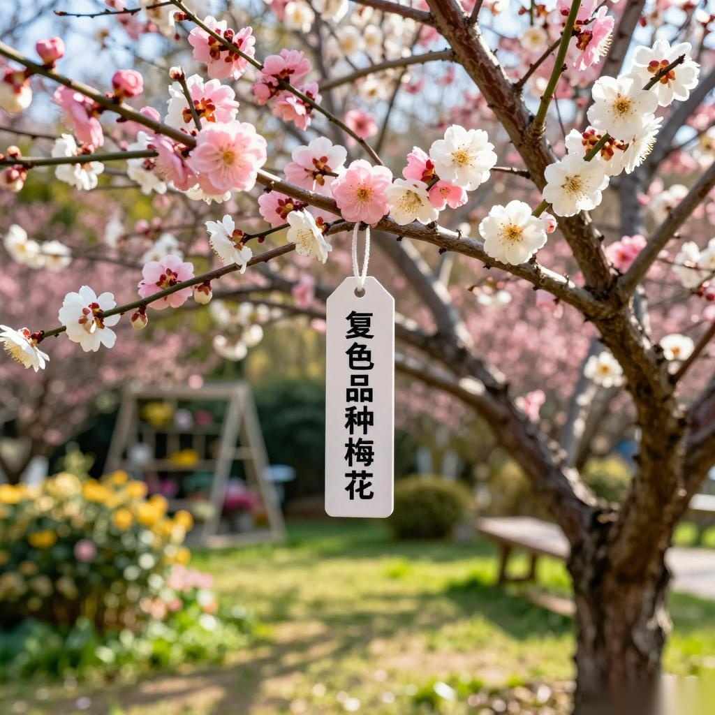 怎么让一株梅花开出两种颜色