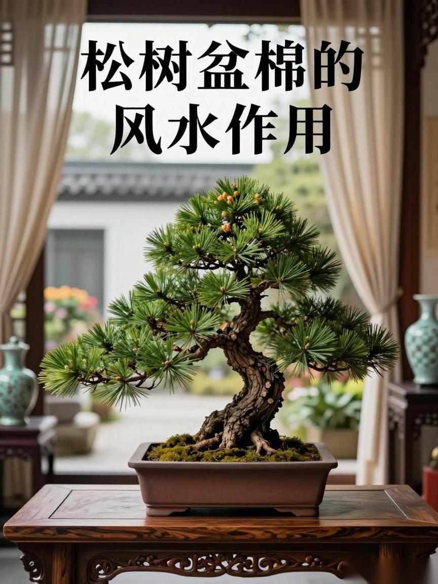 松树盆景的风水作用
