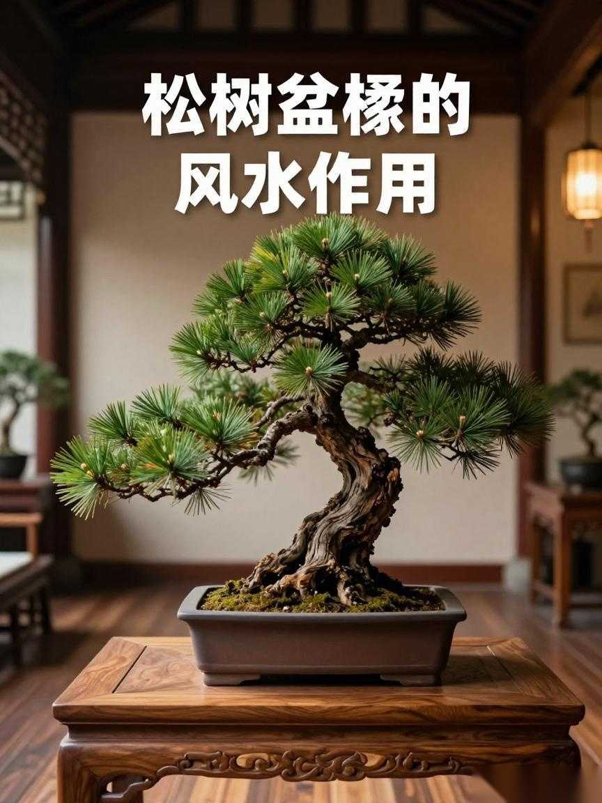 松树盆景的风水作用