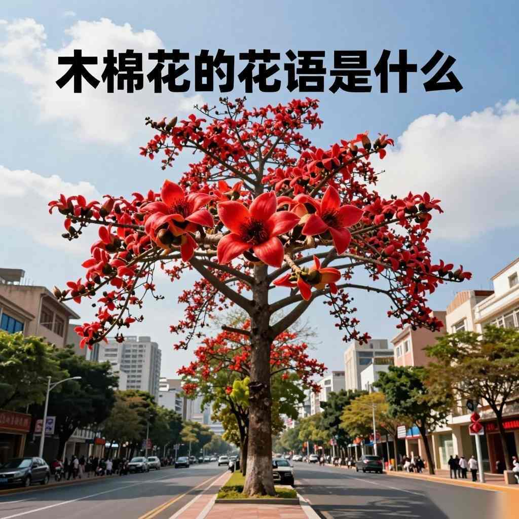 木棉花的花语是什么(简述木棉花的寓意及象征)