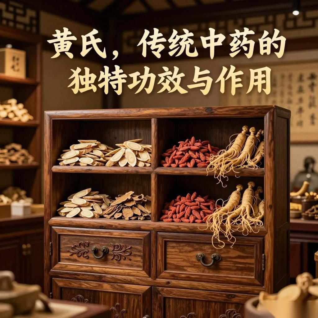 黄氏,传统中药的独特功效与作用