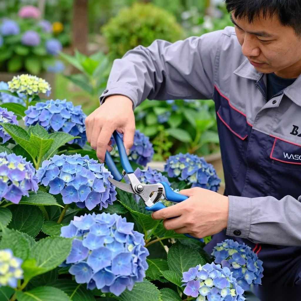 绣球花苗怎么修剪(绣球花修剪时间与方法)