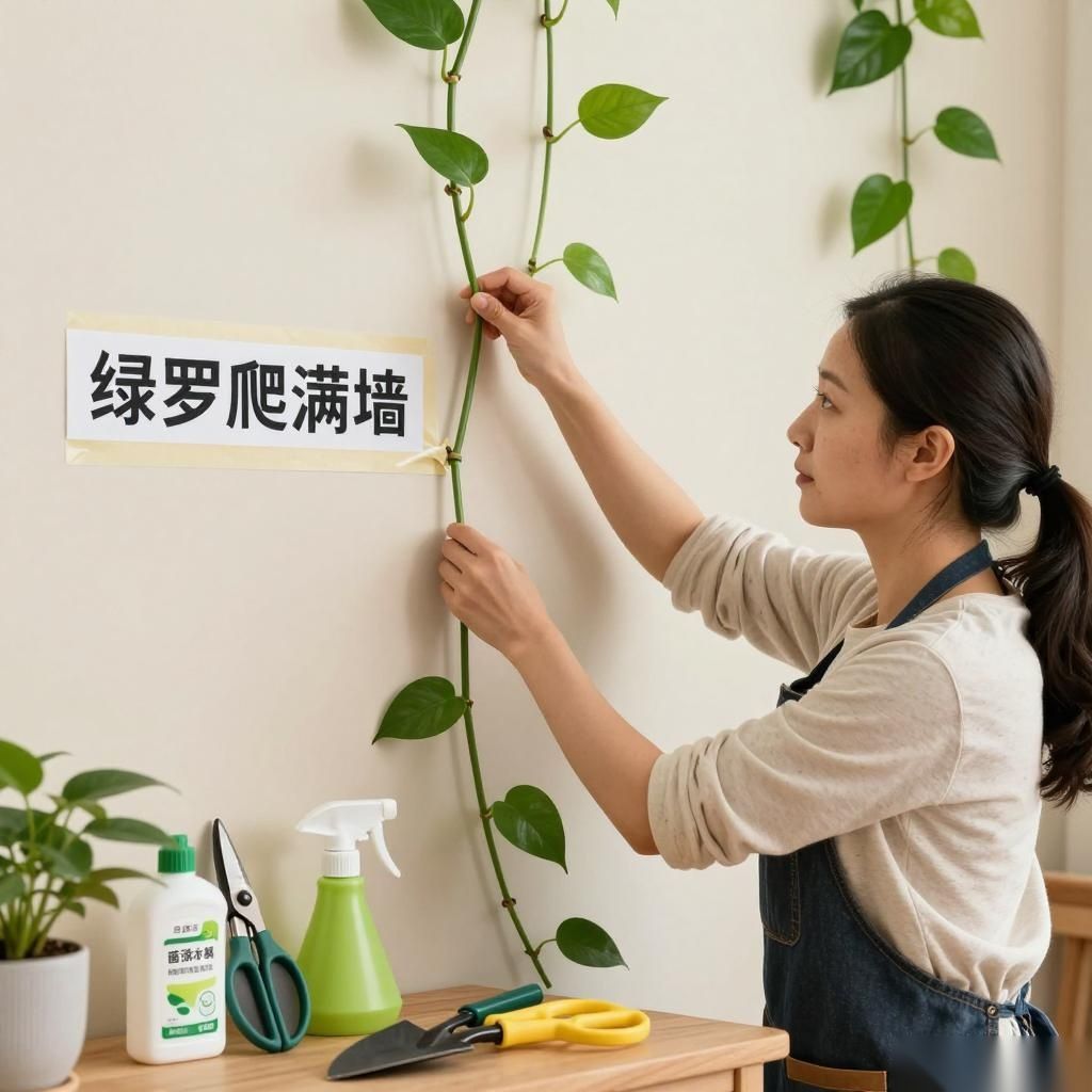 1盆绿萝吊兰,让旧屋变豪宅,省下10万装修费!